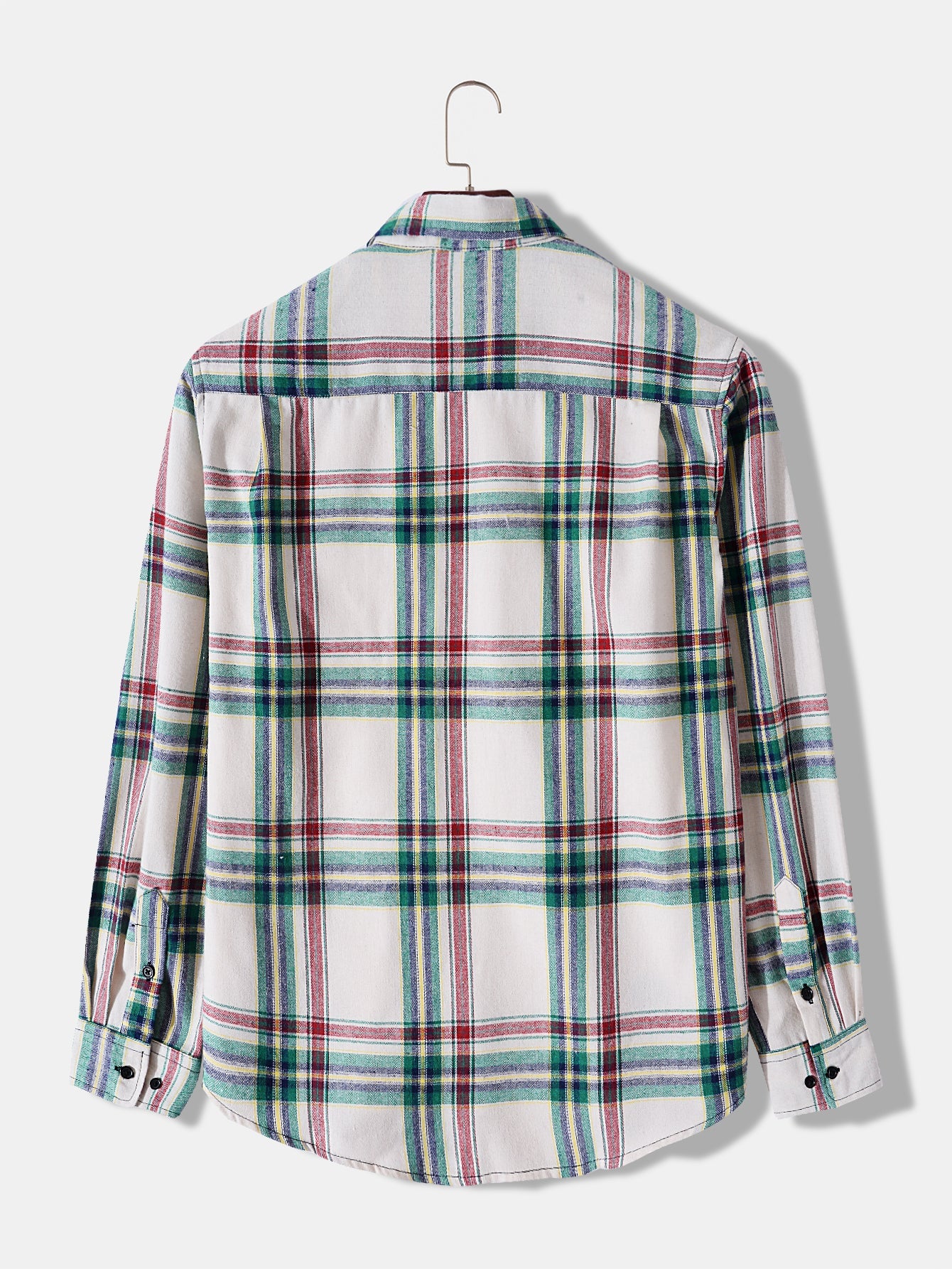 Plaid Button Through Shirt with Pockets