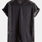 Mesh Button Up Shirt