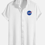 Space Pattern Logo Shirts