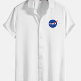 Space Pattern Logo Shirts