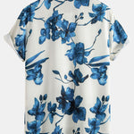 Ink Floral Print Shirt & Swim Shorts Set