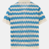 Wave Crochet Shirt