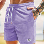 SKINNY DRAWSTRING SHORTS FOR MEN