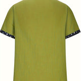 LAPEL SUMMER SHIRT FOR MEN