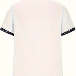 LINEN BLEND LAPEL SHIRT FOR MEN