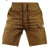POCKET POLYESTER SHORTS FOR MEN