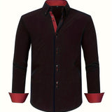 COLOR BLOCK SHIRT FOR MEN
