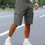 SOLID OUTDOOR SHORTS FOR MEN
