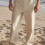 LOOSE LINEN TROUSERS FOR MEN