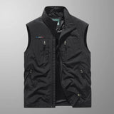 MULTI POCKET UTILITY VEST FOR MEN