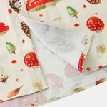 Mushroom Pine Nuts Print Shirt