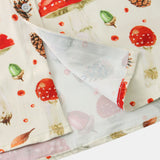 Mushroom Pine Nuts Print Shirt