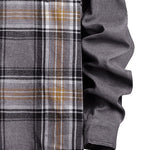 Corduroy Check Patchwork Shirt
