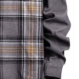 Corduroy Check Patchwork Shirt