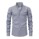 STRIPED STRETCH SHIRT FOR MEN