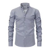 STRIPED STRETCH SHIRT FOR MEN