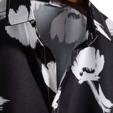 Hand Drawn Floral Print Shirt