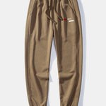 Paris Stripe Print Relax Fit Crew Neck Sweatshirt & Jogging Pants Set