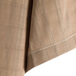 Textured Fabric Stand Collar Shirt