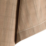 Textured Fabric Stand Collar Shirt