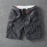 COTTON CARGO SHORTS FOR MEN