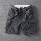 COTTON CARGO SHORTS FOR MEN