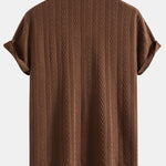 Texture Jacquard Cuban Shirt