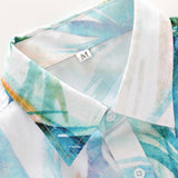 Botanical Watercolor Print Shirt