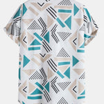 Geometric Print Shirt