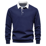 KNIT POLO SWEATER FOR MEN