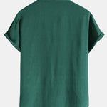 Cotton Blend Lapel Shirts #This Item Will Shrink After Washing, So We