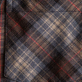 Long Sleeve Retro Plaid Shirt