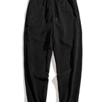 Long Sleeve Corduroy Plaid Panel Shirt & Corduroy Jogger Pants Set