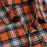 Contrast Plaid Shirt with Pocket