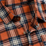 Contrast Plaid Shirt with Pocket