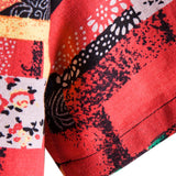 Ethnic Patchwork Print Shirt