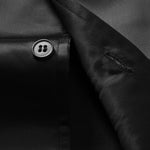 Contrast Satin Shirt & Contrast Satin 7“ Shorts Set