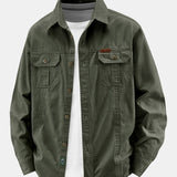 Long Sleeve Utility Shirt with Pockets
