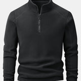 Quarter-Zip Fleece Sweatshirt & Polar Fleece Straight Leg Pants Set
