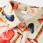 Mushroom Leaves Print Shirt