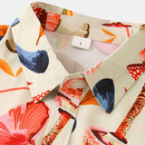Mushroom Leaves Print Shirt