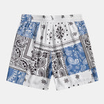Paisley Print Shirt & Shorts Set