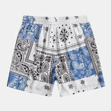 Paisley Print Shirt & Shorts Set
