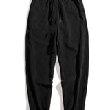 Plaid Corduroy Patchwork Shirt & Corduroy Jogger Pants Set