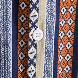 Ethnic Geometry Print Shirt