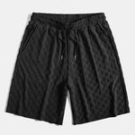 Checkerboard Terry Shirt & Shorts Set