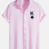 Poker Spades Graphic Print Shirts