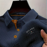 TEXTURED POLO SHIRT FOR MEN