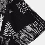 Two Tone Abstract Print Shirt