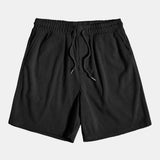 Short-Sleeved Corduroy Shirt & Shorts Set